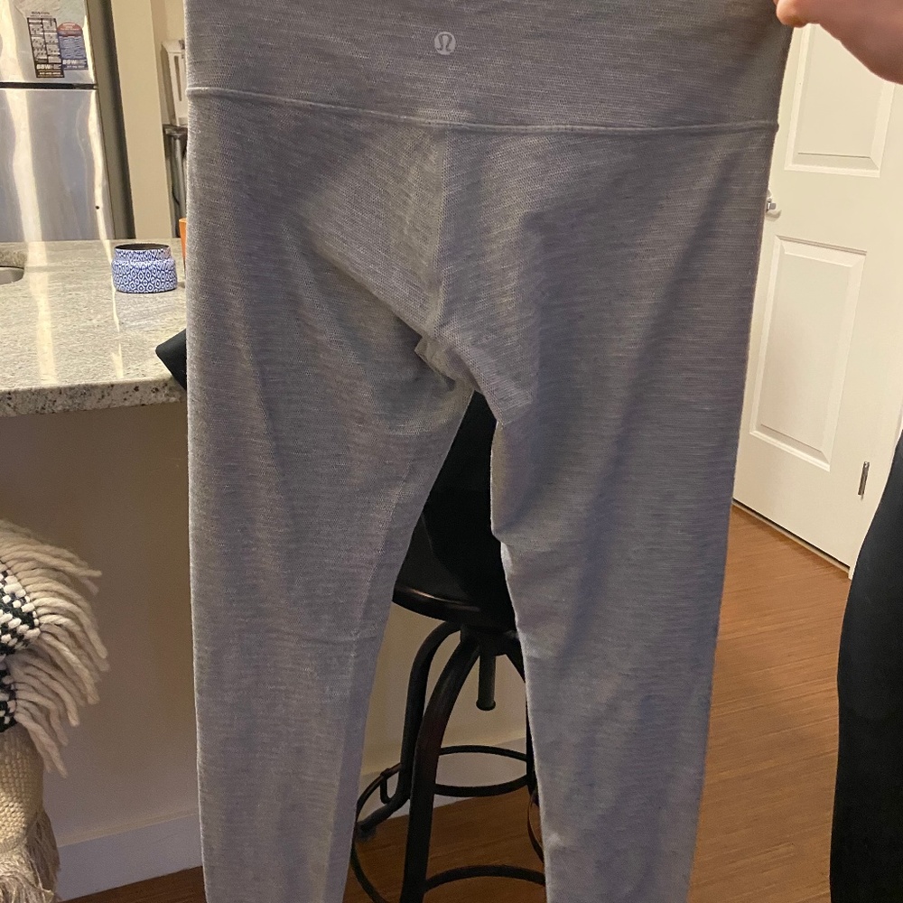 Lululemon Soft heather leggings women's size 6